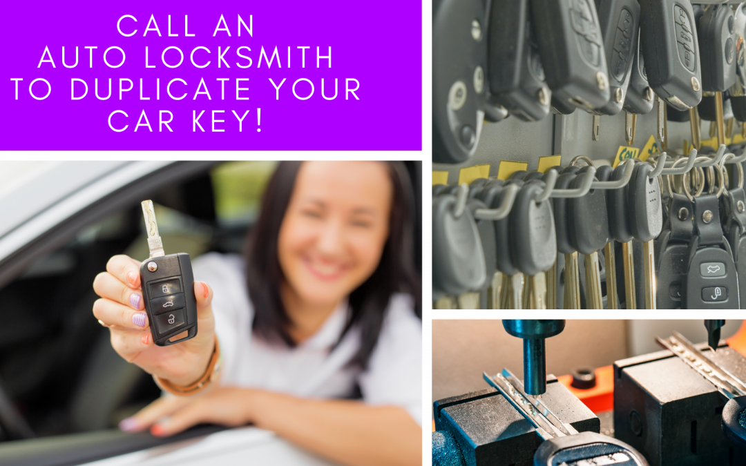 Call an Auto Locksmith to Duplicate your Car Key!